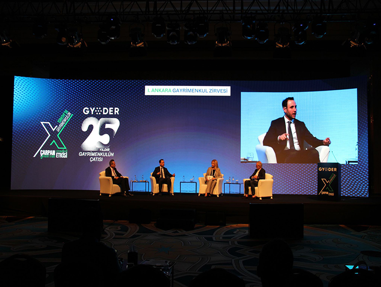 I. ANKARA GAYRİMENKUL ZİRVESİ, VİEW YAPI ANA SPONSORLUĞUNDA GERÇEKLEŞTİRİLDİ